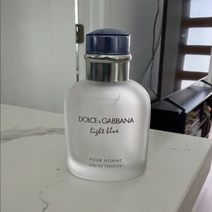 Dolce & Gabbana Light Blue  EMPTY BOTTLE 75 ML 25 fl oz ONLY EMPTY BOTTLE